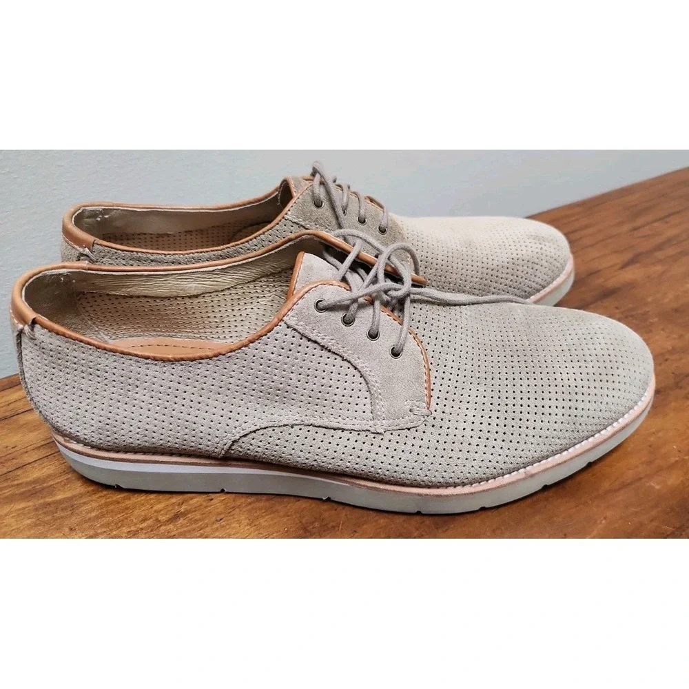 Johnston & Murphy Sheepskin Derby Mens Shoes size 8.5M